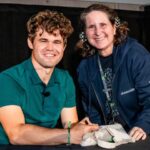 Alexey Root and Magnus Carlsen, October 10, 2024