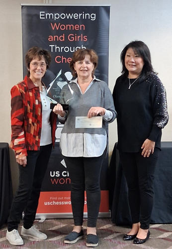 TD Karen Pennock, WFM Natalya Tsodikova, Maureen Grimaud