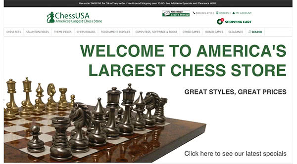 Chess online Shop