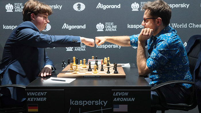 Vincent Keymer vs Levon Aronian