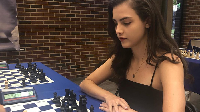 Chess Forum - Our special guest on Wednesday afternoon was Woman FIDE chess  master, r and Twitch streamer, the wonderful Alexandra Botez.  Alexandra Valeria Botez is an American-Canadian chess player and  commentator