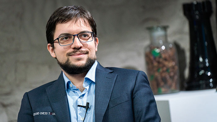 Maxime Vachier-Lagrave; Photo courtesy of the Saint Louis Chess Club, Lennart Ootes