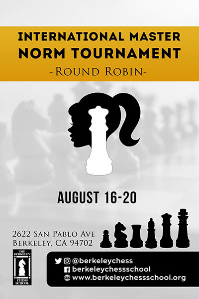 Berkeley Summer International Master Norm Tournament 