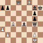 diagram of Bogdan Lalic vs A Summerscale chess puzzle