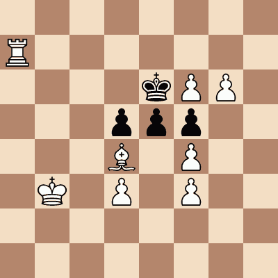 diagram of Mate in Three with a Promotion chess puzzle