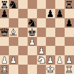 diagram of Nana Dzagnidze vs Inga Charkhalashvili chess puzzle