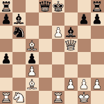 diagram of Siegbert Tarrasch vs. Max Kurschner chess puzzle