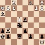 diagram of Alexander Meek vs. Paul Morphy chess puzzle