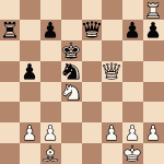 Satisfying Chess Puzzle. Can you find the crushing move for Black