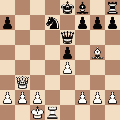 diagram of Paul Morphy vs. Duke of Brunswick chess puzzle