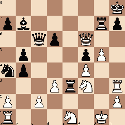 diagram of Alexander Riazantsev vs Alexander Gamota chess puzzle
