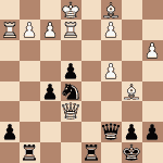 diagram of Viacheslav Ragozin vs. Mihkail Botvinnik chess puzzle