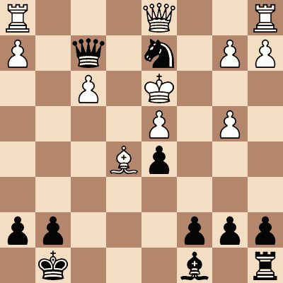 diagram of Alexander Flamberg vs. Oldrich Duras chess puzzle