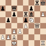 diagram of JR Capablanca vs TA Carter chess puzzle