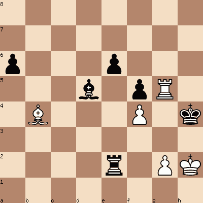 diagram of Wlodzimierz Schmidt vs Heinz Liebert chess puzzle