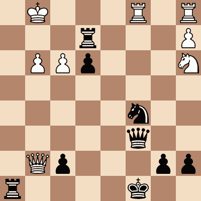 diagram of Győző Forintos vs. Boris Spassky chess puzzle