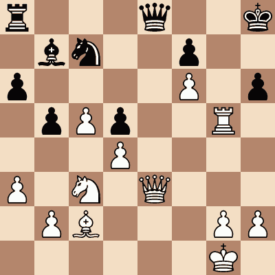 diagram of Alexander Alekhine vs. Samuil Weinstein chess puzzle