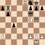 diagram of Alexander Alekhine vs. Frieman chess puzzle
