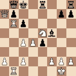 diagram of Georg Marco vs Herbert Trenchard chess puzzle