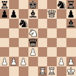 diagram of Albert Pulitzer vs. Georg Marco chess puzzle