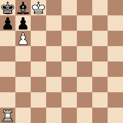 diagram of Paul Morphy’s problem chess puzzle