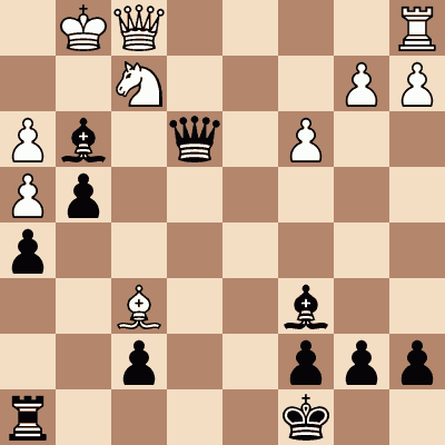 diagram of Giese vs. Alexander Alekhine chess puzzle