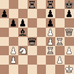 diagram of Alexander Khalifman vs Alexander Huzman chess puzzle