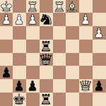 diagram of Cristina Iosif vs. Almira Skripchenko chess puzzle