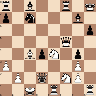 diagram of Ekaterina Kovalevskaya vs Maria Schoene chess puzzle