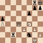 diagram of Rafael Vaganian vs Viktor Korchnoi chess puzzle