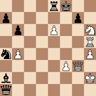 Kasparov Mates in 3 Chess Puzzle - SparkChess