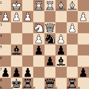 Yevgeny Feldman (2300) versus Steve Hrop (2100)