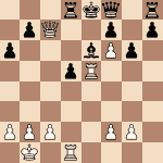 diagram of Efim Bogoljubov vs Rudolf Spielmann chess puzzle