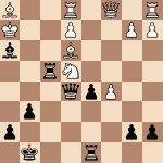 diagram of Milorad Kapelan vs James Tarjan chess puzzle