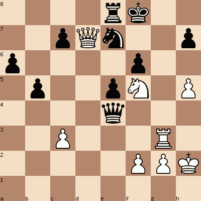 diagram of Lajos Steiner vs Albert Becker chess puzzle