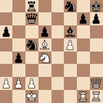 diagram of Nigel Short vs Andrew Muir chess puzzle