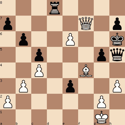 diagram of Elina Danielian vs Monica Calzetta chess puzzle