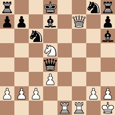 diagram of Albert Pulitzer vs. Georg Marco chess puzzle