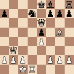 diagram of Paul Morphy vs. Duke of Brunswick chess puzzle
