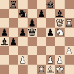 diagram of Mikhail Tal vs. Pal Benko chess puzzle