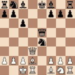 diagram of Richard Reti vs. Saviely Tartakower chess puzzle