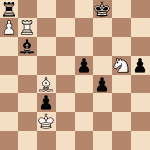 diagram of Jan Timman vs Marcel Sisniega chess puzzle