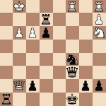 diagram of Győző Forintos vs. Boris Spassky chess puzzle