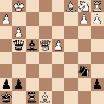 diagram of Nickolai Peregudov vs Vladimir Savon chess puzzle