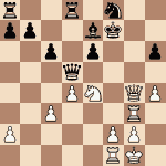 diagram of Viktor Korchnoi vs. Peterson chess puzzle