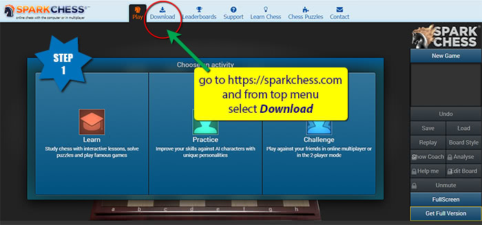 premium.sparkchess.com - SparkChess Premium Live Login - Premium Spark Chess