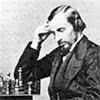 Wilhelm Steinitz vs. Albert Hodges Chess Puzzle - SparkChess