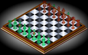 The first SparkChess had very simple graphics