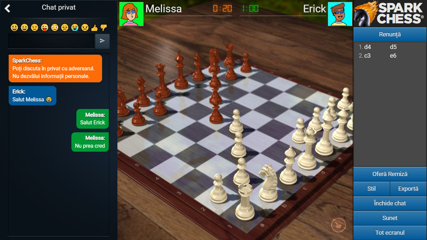 sparkchess.com - SparkChess: Play chess online  - Spark Chess